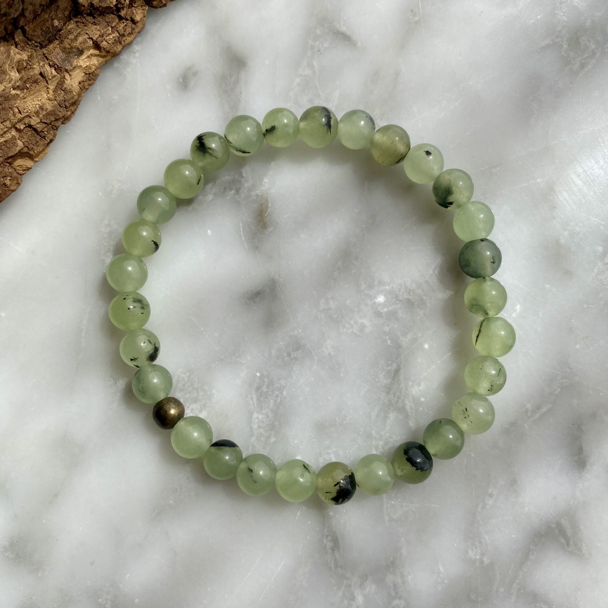 PREHNITE bracelet